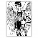 Original-Artwork "bigo++ed angel"