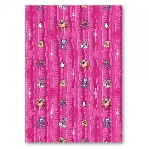 Geschenkpapier, pink